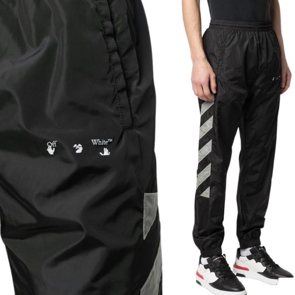 【関税&送料込み】Off-White Sporty Pants With Logo Band Off-White | Pants | Offwhite Logo Print Track Pant Nwt